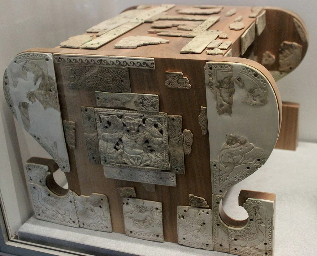 Ivory coffer found in Bagram 