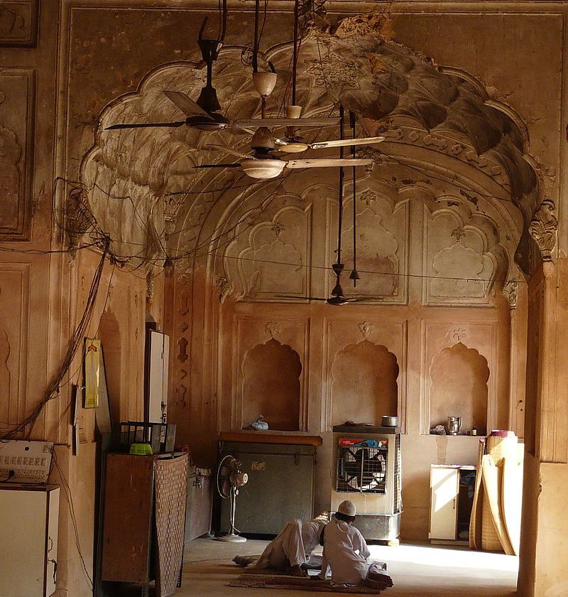 Interior of the mosque