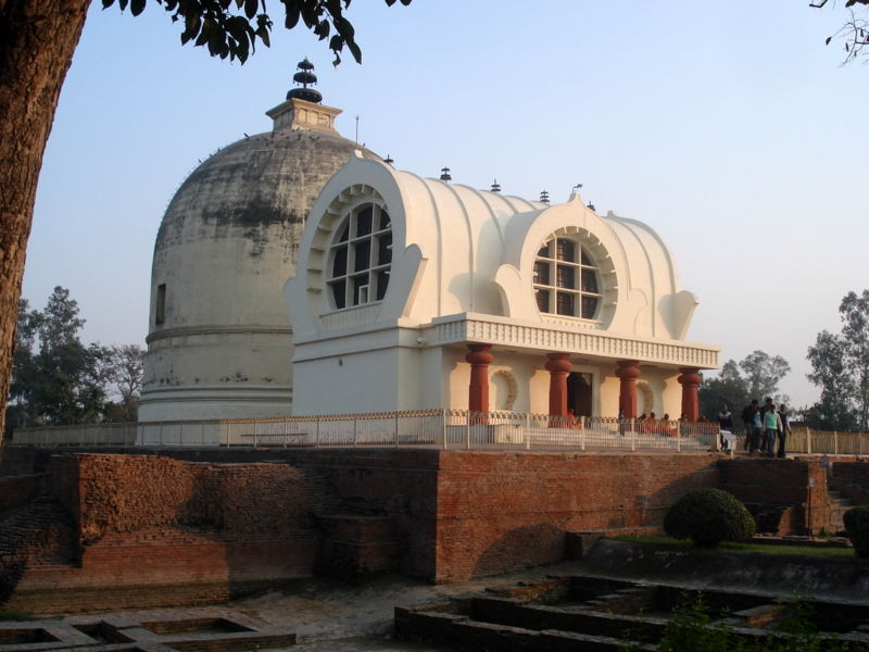 The Parinirvana Temple at Kushinagara