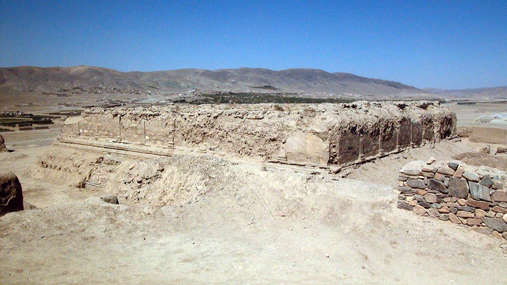 The Great Stupa at the south-east corner