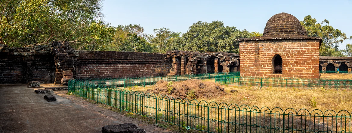 Kurumbera Fort’s damaged south-west corner