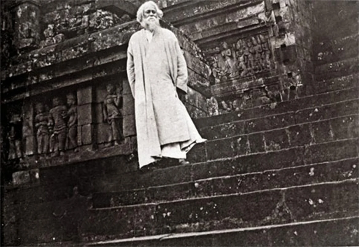 Tagore in Borobudur in 1927