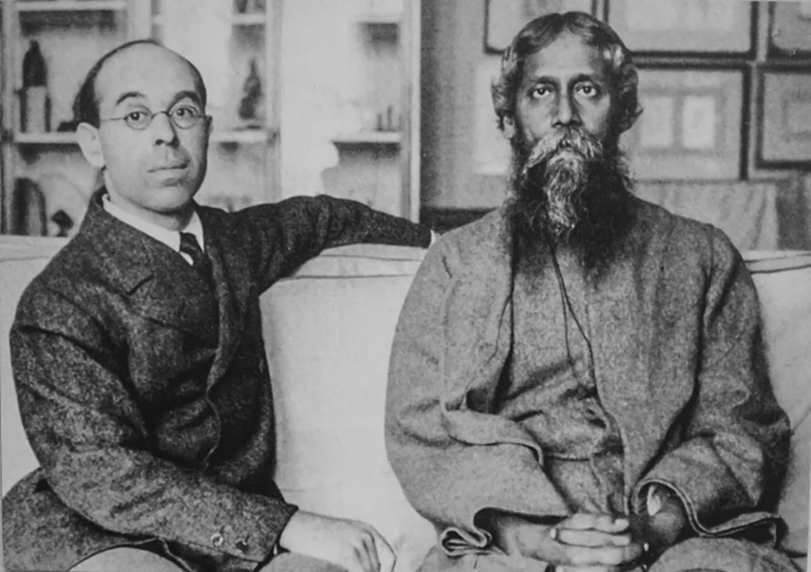 Tagore with Rothenstein
