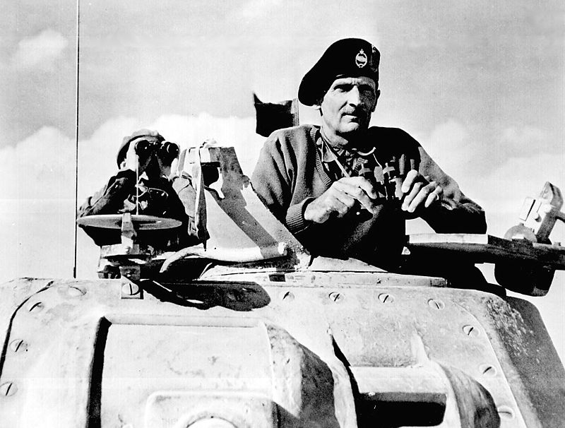 Field Marshal Bernard Law Montgomery, 1st Viscount Montgomery of Alamein - He was the Commander of the Allied Forces at the 2nd Battle of El Alamein
