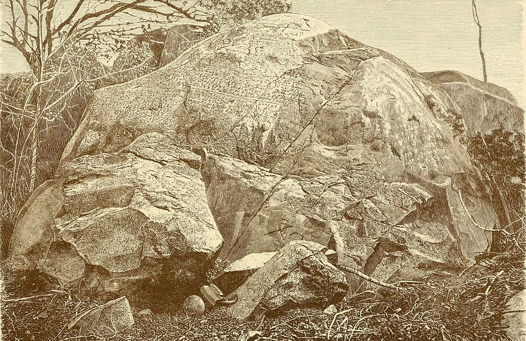 Ashoka’s Major Rock Edict 2 at Girnar