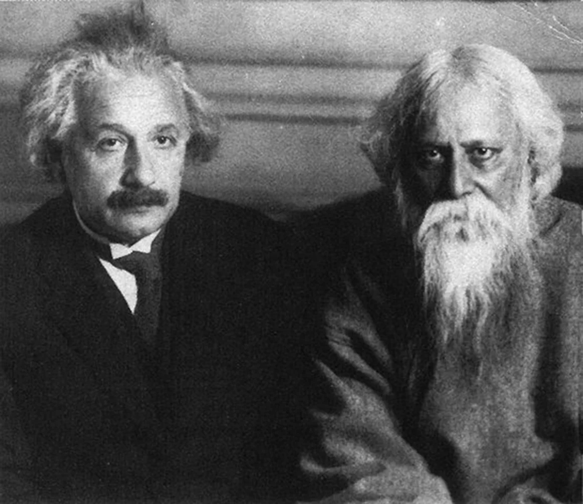Tagore and Einstein 