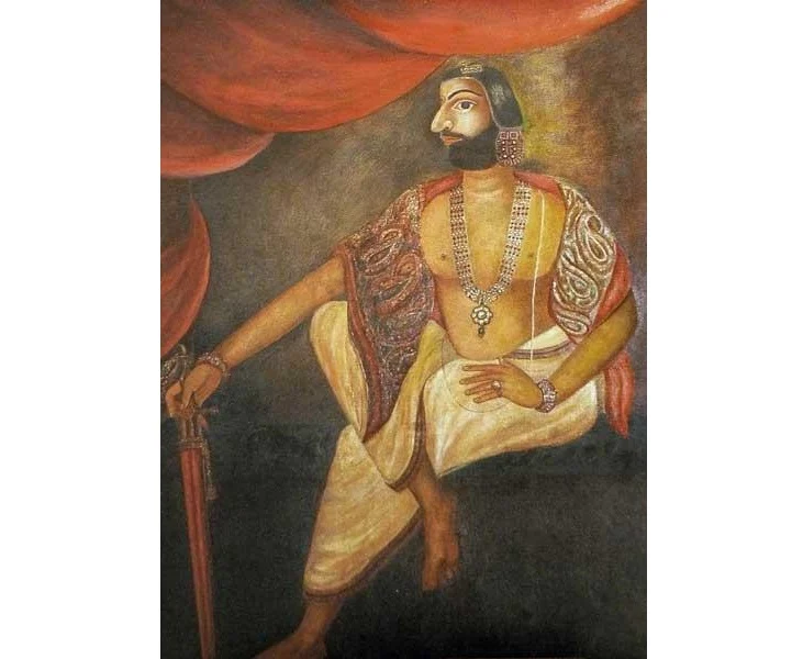 A depiction of Marthanda Varma 