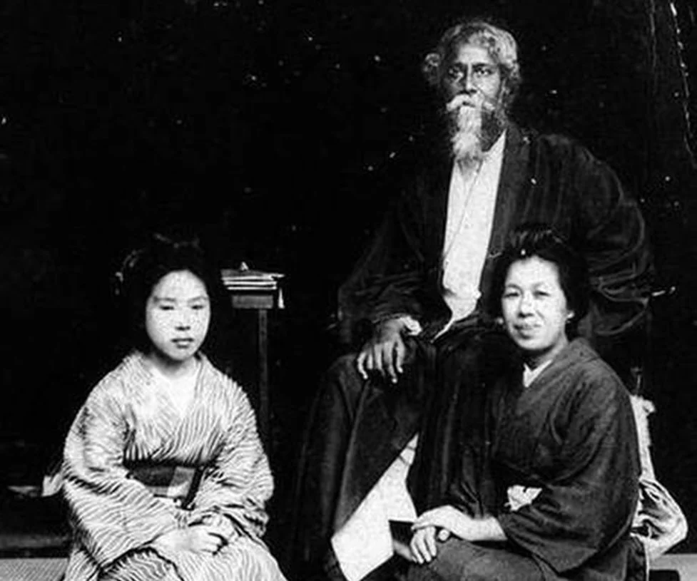 Tagore in Yokohama, 1916