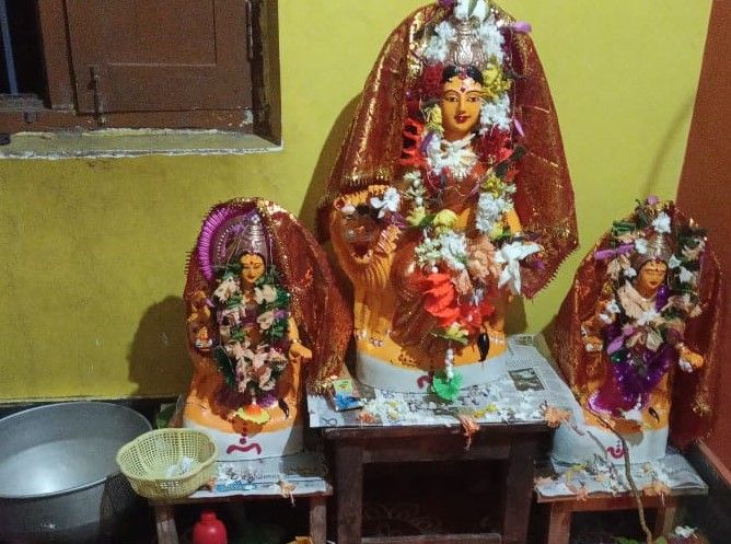 The idols of godesses