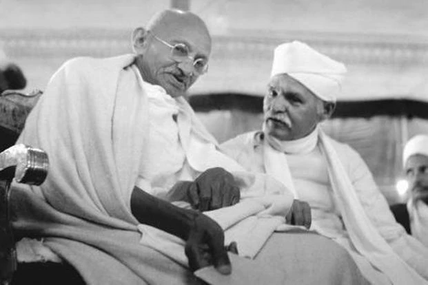 Mahatma Gandhi and Mahamana Malaviya 