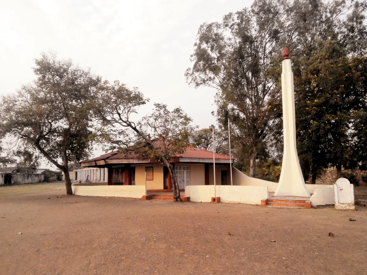 Martyr’s Memorial in Chimur Village