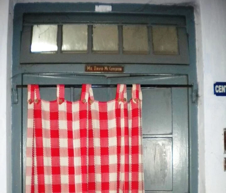 The chamber of David McCutchion at the Department of Comparative Literature at Jadavpur University, Kolkata
