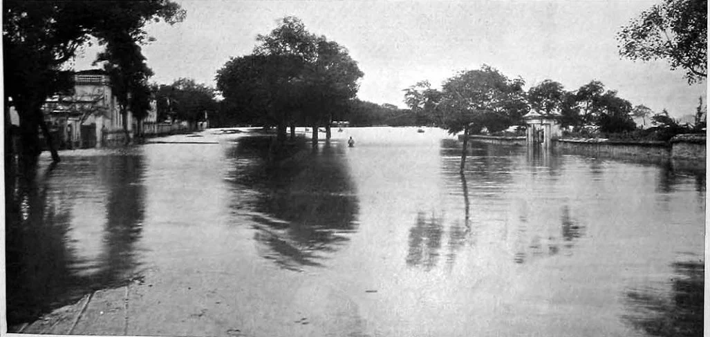 Photo of the flood published in <i>The Graphic</i>, a British weekly illustrated newspaper