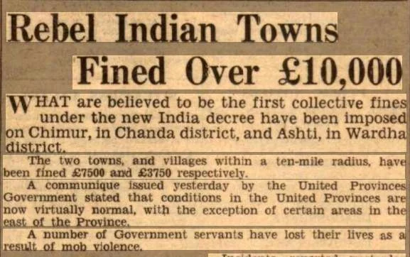 Daily Record Newspaper - Glasgow, UK (Saturday 22nd August 1942)
