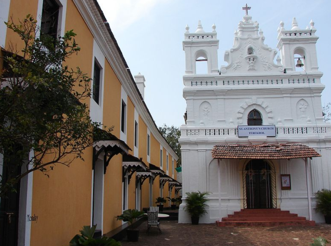 St Anthony Church inside the fort