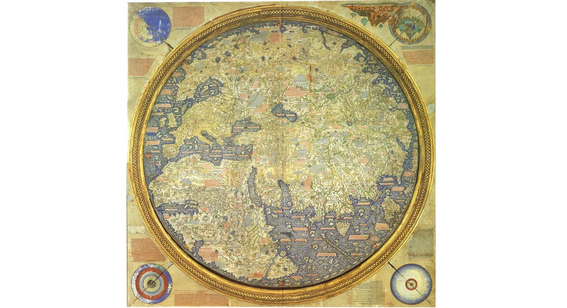 The map by Francisco Mauro 