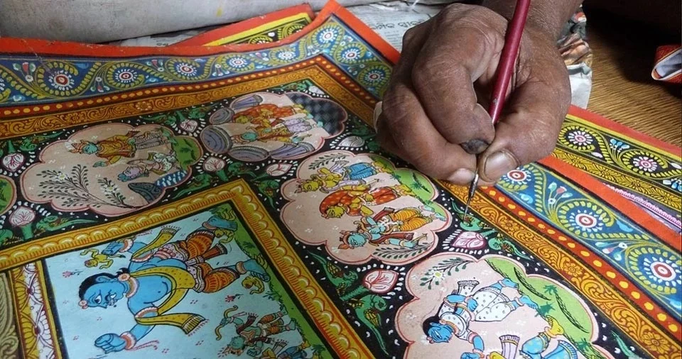 Making of Pattachitra
