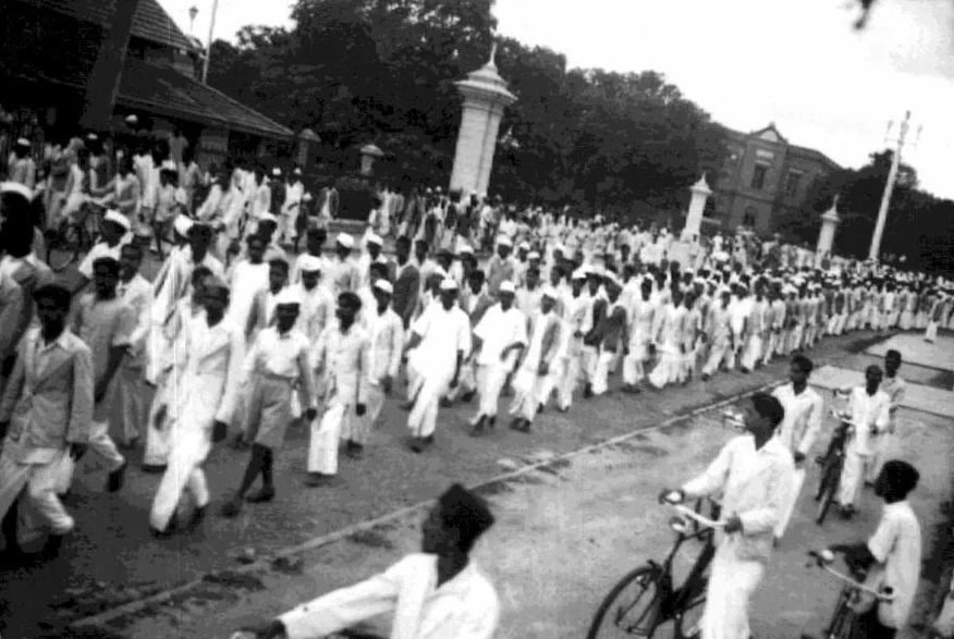 Procession during the Quit India Movement