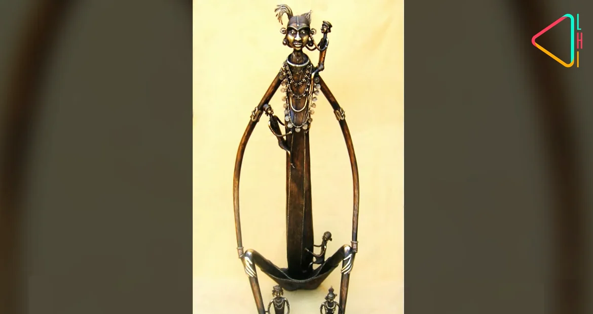 A Dhokra figurine from Chhattisgarh