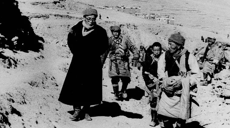 Dalai Lama’s journeying Lhasa to the India, March 1959 