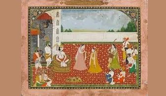 Hira Singh enjoying a performance at Lahore