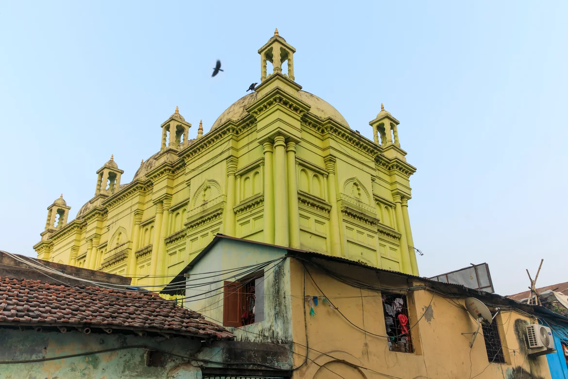 Basri Shah Masjid, surrounded by residences