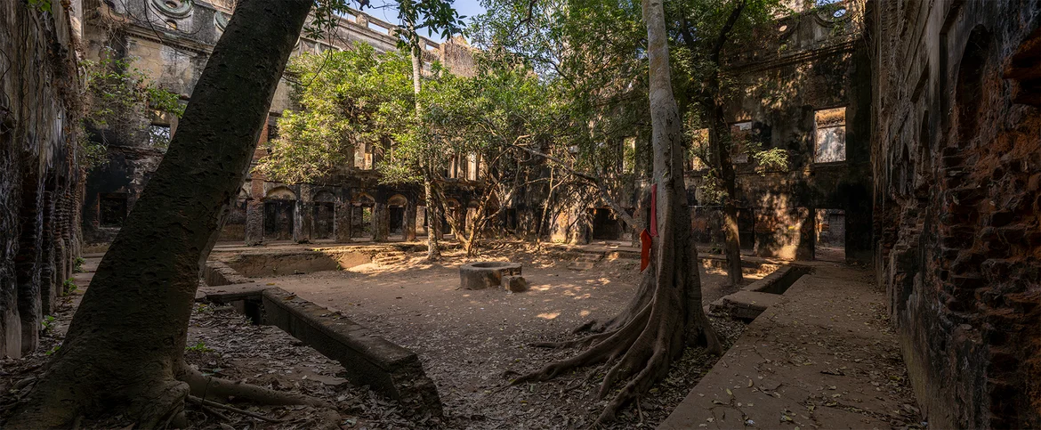 Raipur Rajbari Courtyard