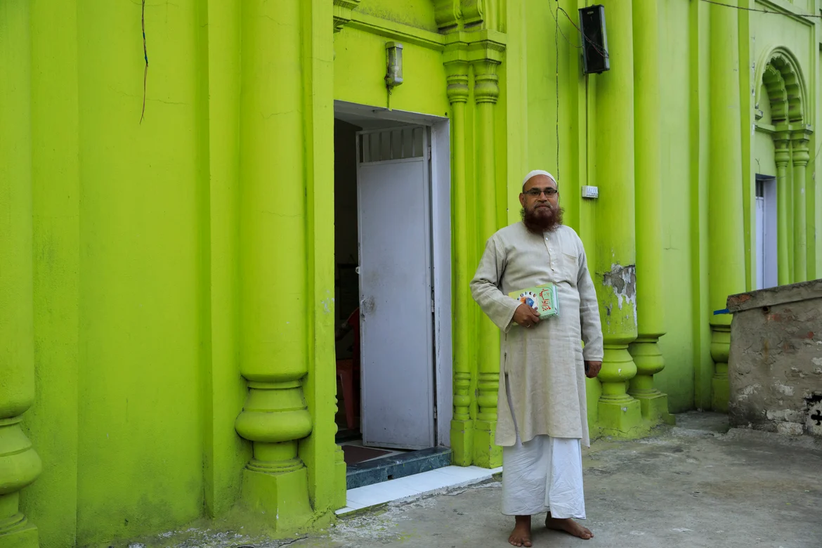 The <i>imam </i>of the mosque