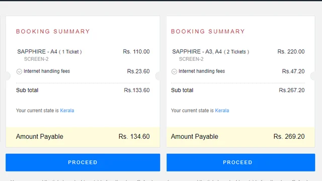 ഓണ്ലൈന് ടിക്കറ്റ് കൊള്ള: ബുക്മൈഷോയുടെ കുത്തക അവസാനിപ്പിക്കാന് മമ്മൂട്ടിയും മോഹന്ലാലും മുഖ്യമന്ത്രിയെ കാണും