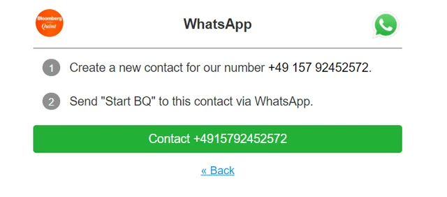 How BloombergQuint is Leveraging WhatsApp to Boost Business