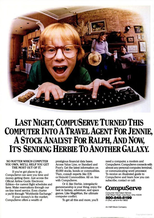 CompuServe, convinced Associated Press to give away their copy for free—all by portraying it as an experiment. 