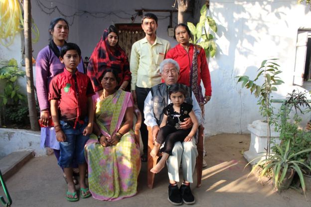 ಭಾರತದಲ್ಲಿ ವಾಂಗ್ ಕಿ ಕುಟುಂಬ.
