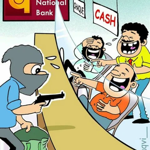 ಪಿಎನ್ಬಿ ಹಗರಣ: ಕತೆ ಹೇಳುವ ಕಾರ್ಟೂನ್ಗಳು