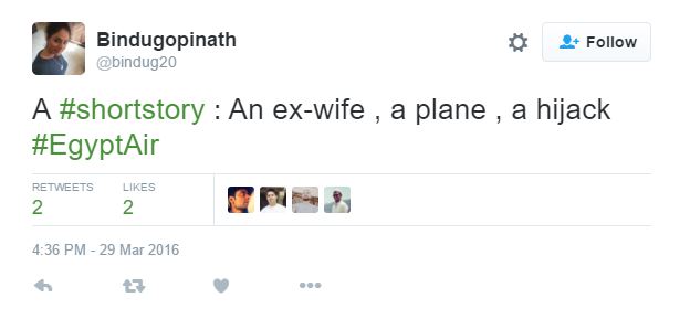 ಪತ್ನಿ ಹೃದಯದ ಬದಲು, ವಿಮಾನವನ್ನೇ ಅಪಹರಿಸಿದ 'ಮುಸ್ತಫಾ'!