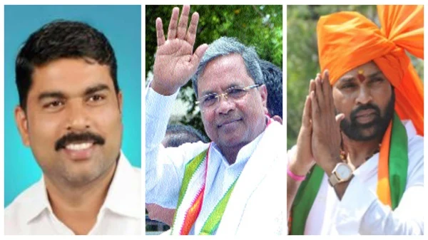 ಹನುಮಂತ ಮಾವಿನಮರದ, ಸಿದ್ದರಾಮಯ್ಯ, ಬಿ. ಶ್ರೀರಾಮುಲು