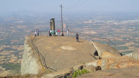 ಶಿವಗಂಗೆ ಬೆಟ್ಟದ ಶಾಂತಲಾ ಪಾಯಿಂಟ್.
