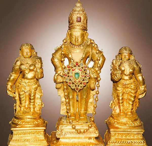 ಪಟ್ಟದ ದೇವರು ವಿಠಲ ಹಾಗೂ ಶ್ರೀದೇವಿ, ಭೂದೇವಿಯರ ವಿಗ್ರಹಗಳು