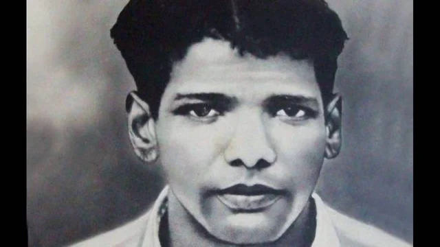 ಎಳೆ ವಯಸ್ಸಿನಲ್ಲಿ ಕರುಣಾನಿಧಿ. 