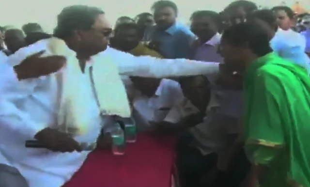 ತಾಳ್ಮೆ ಕಳೆದುಕೊಂಡ ತಂದೆ, ಕ್ಷಮೆ ಕೋರಿದ ಪುತ್ರ, ಬಿಜೆಪಿಗೆ ನೆನಪಾದ ‘ಸೀರೆ ಎಳೆದ’ ದುಶ್ಯಾಸನ