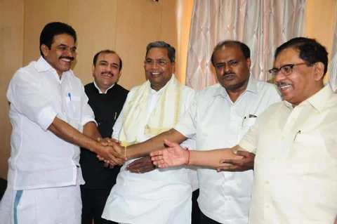 ಕಾಂಗ್ರೆಸ್ 20+ ಜೆಡಿಎಸ್ 8 = 28; ಕೊನೆಗೂ ಬಗೆ ಹರಿದ ಮೈತ್ರಿ ಪಕ್ಷಗಳ ಸೀಟು ಹಂಚಿಕೆ