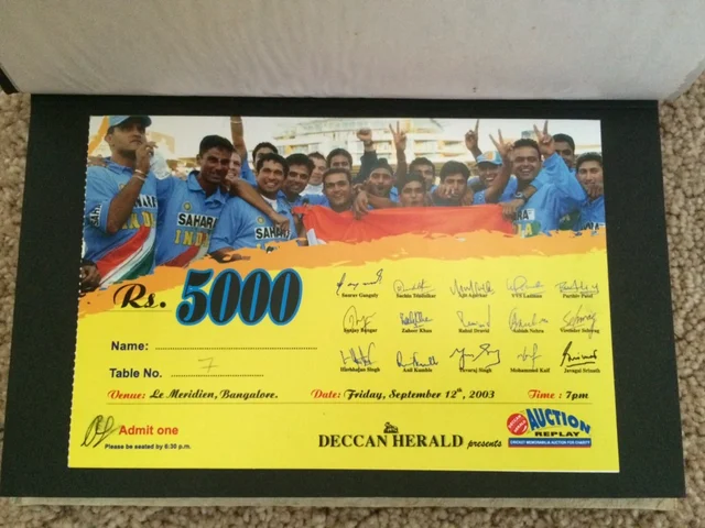 Of Collecting Cricket Memorabilia