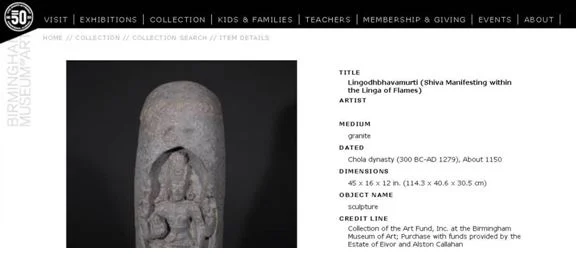 Operation Hidden Idol: The Struggle To Bring Back Indian Antiquities