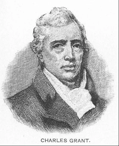 Charles Grant successfully presented an essay, to the House Of Commons, pleading for education and Christian mission to be tolerated in India alongside the East India Company’s traditional commercial activity.
