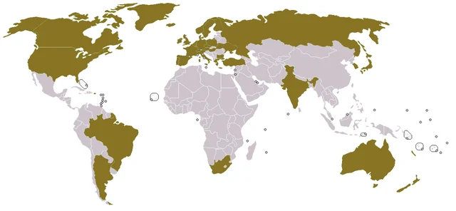 Missile Technology Control Regime (MTCR) member countries.