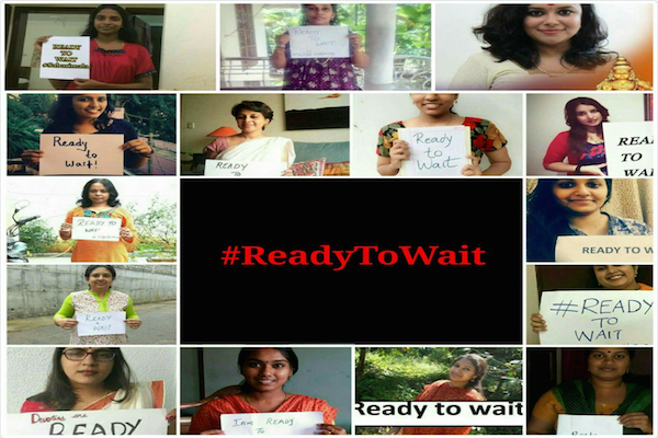Supporters of #ReadyToWait movement. Photo: Twitter