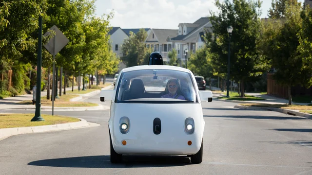 Self-driving car prototype. (Waymo)