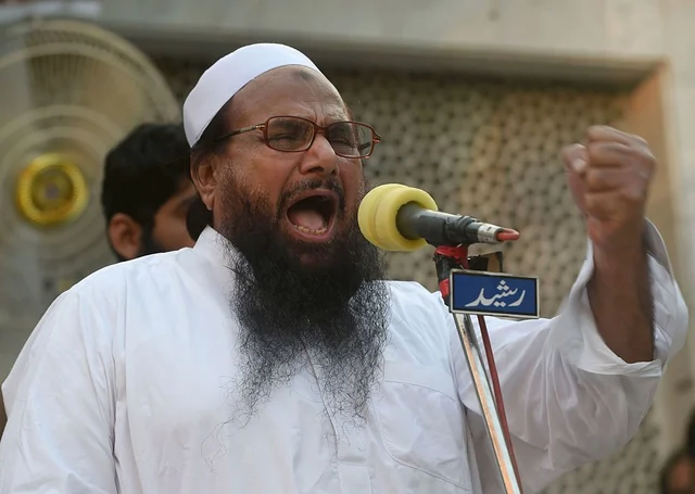 Terrorist Hafiz Saeed. (ARIF ALI/AFP/GettyImages)