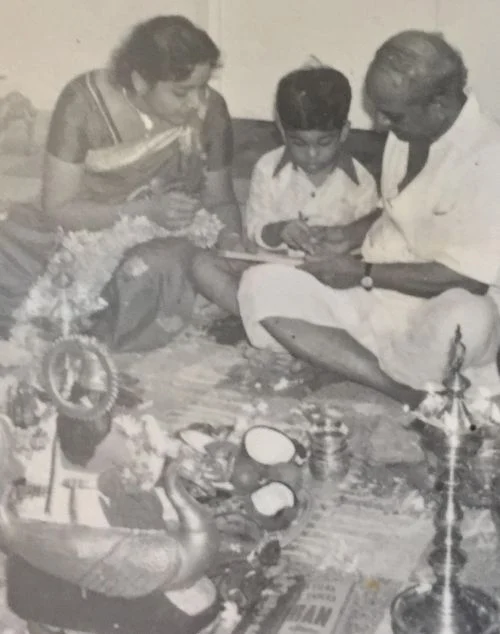 The author with Master Garu.