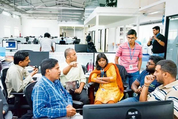 Bengaluru start-up TeamIndus is the only Indian company in the Google Lunar XPrize competition to land an indigenously developed spacecraft on the moon. (Abhishek B.A./Mint)