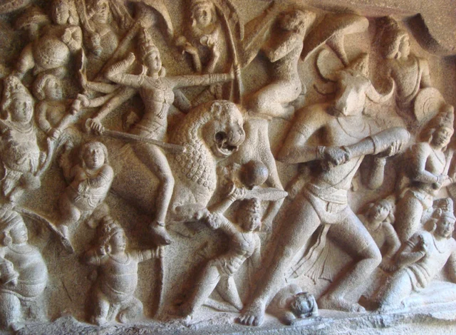 Mahabalipuram temples of Pallavās (seventh century)